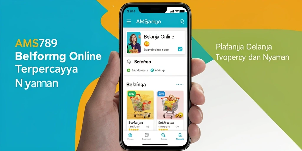 Tampilan antarmuka pengguna AMS789 yang modern dan sederhana.