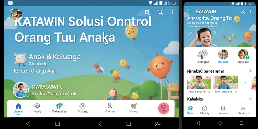 Antarmuka KATAWIN yang ramah pengguna untuk kontrol orang tua