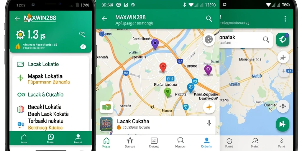 Tampilan antarmuka utama MAXWIN288 untuk lacak lokasi yang mudah digunakan.