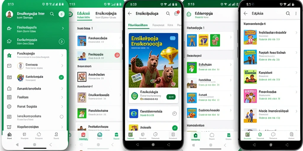 Antarmuka aplikasi S13 yang informatif dan interaktif.